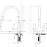 Смеситель для кухни LEMARK COMFORT LM3075G-BEIGE